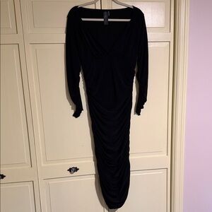 Norma Kamali Tara Dress in Black